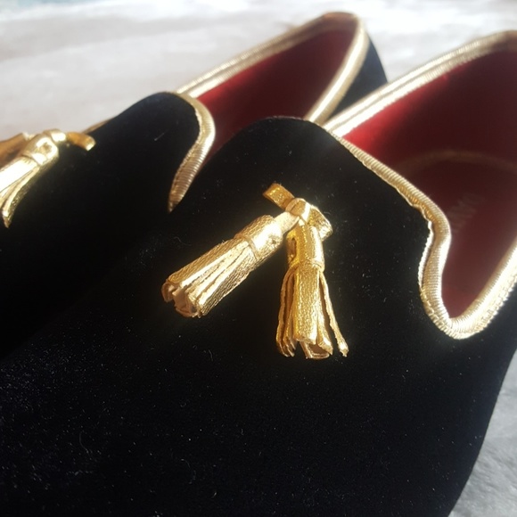 Davucci Velvet Tassel Loafers - Picture 5 of 6